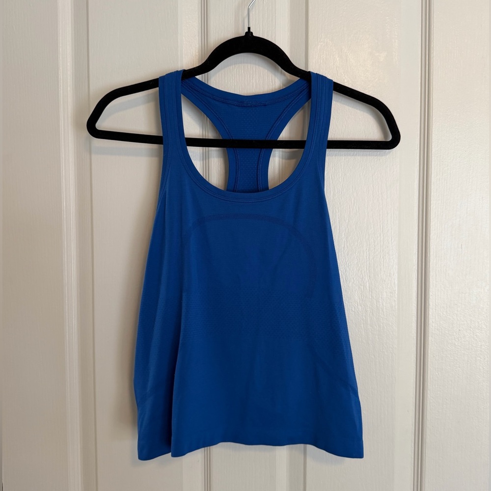 Lululemon Swiftly Tech Racerback Tank Top 2.0
Waist Length - Royal Blue